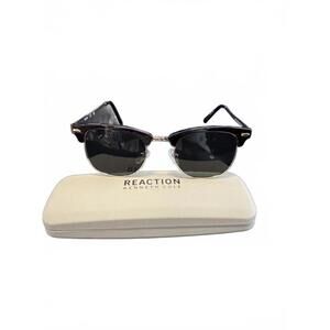 Kenneth Cole Reaction Clubmaster Style Sunglasses with Case